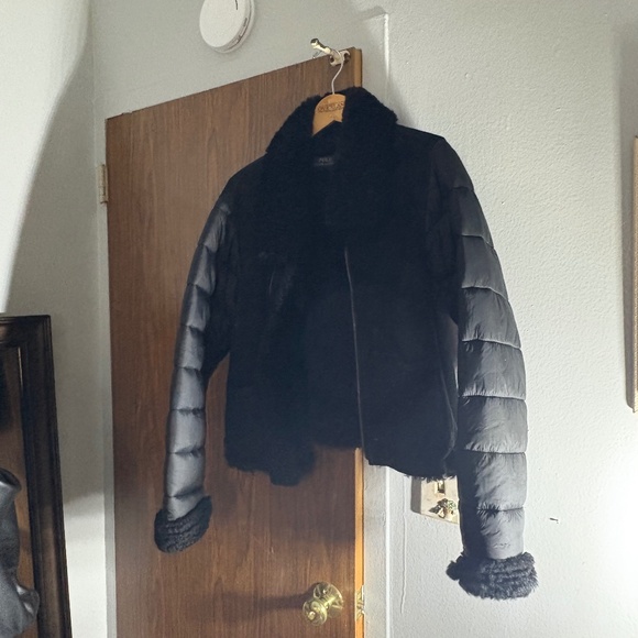 Shearling Moto jacket - Picture 1 of 7